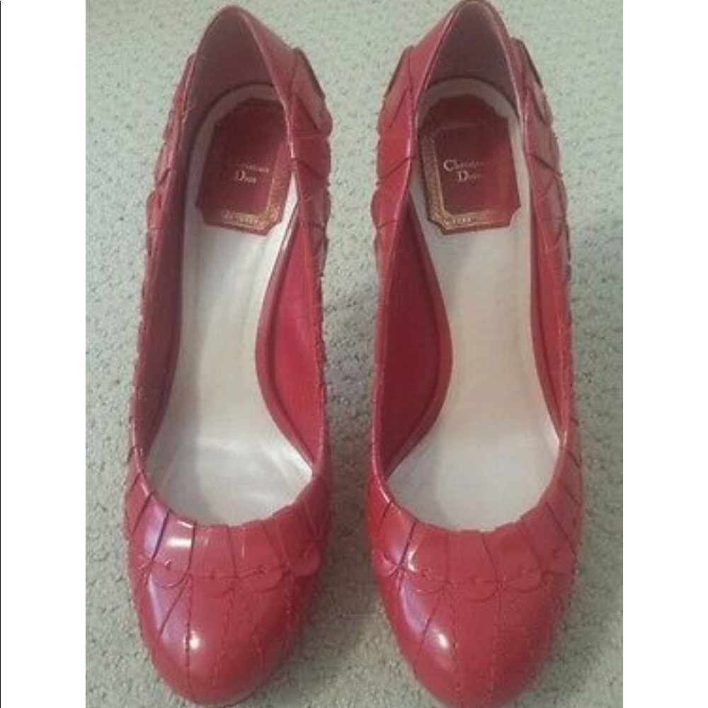 Dior Leather Heels!!! Excellent condition